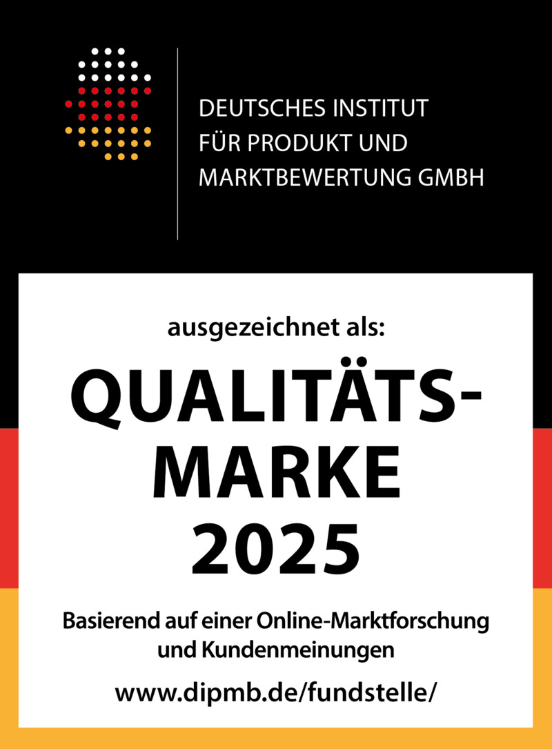 ausgezeichnet als Qualitätsmarke 2025